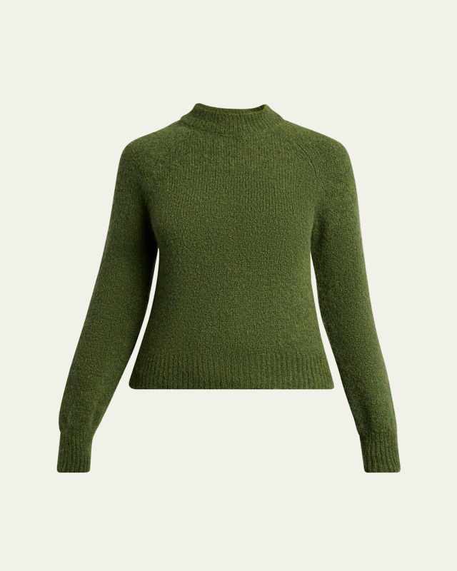 Texas Mock-Neck Alpaca Sweater